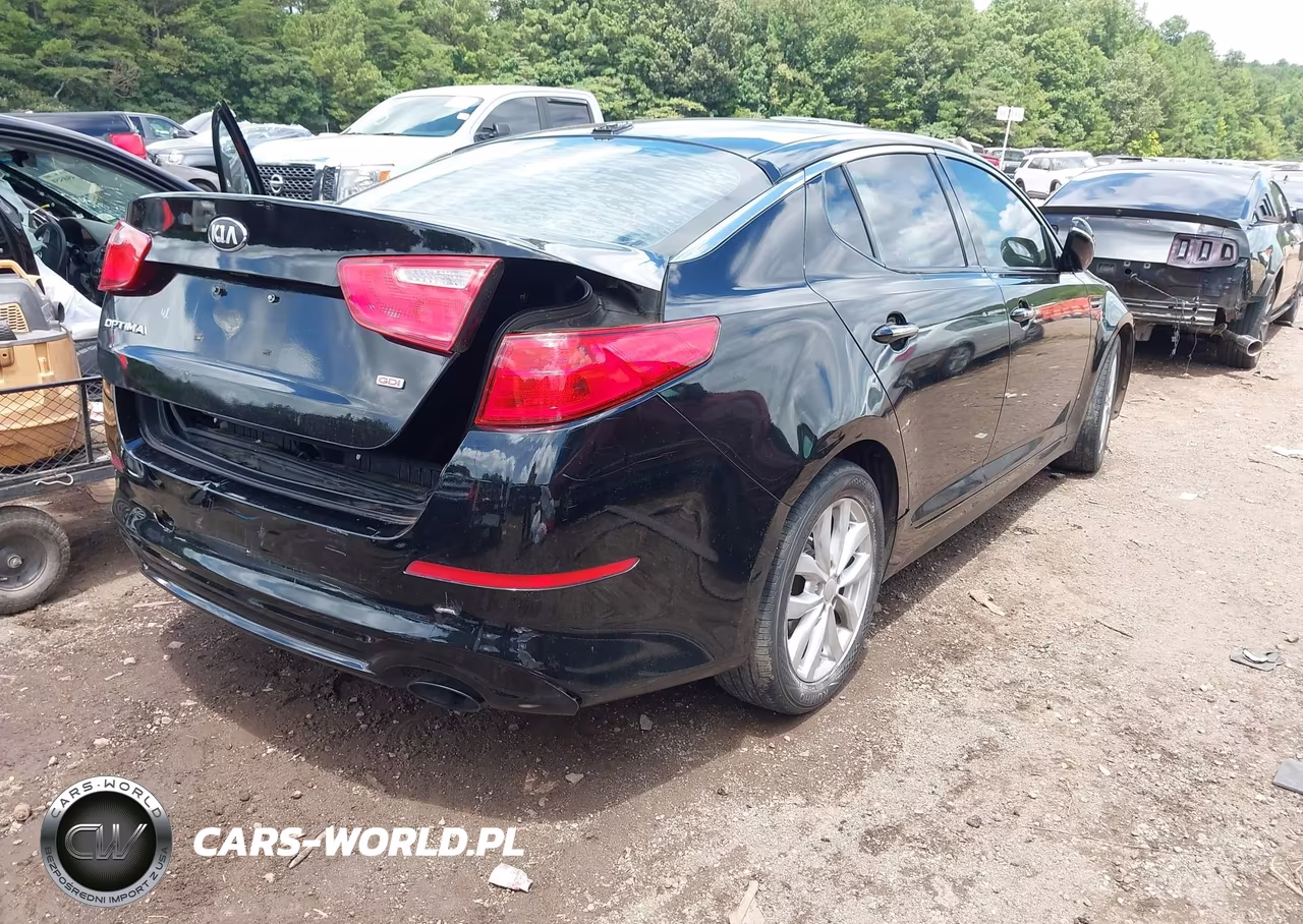 2014 Kia Optima Lx VIN:5XXGM4A71EG308581 - 4