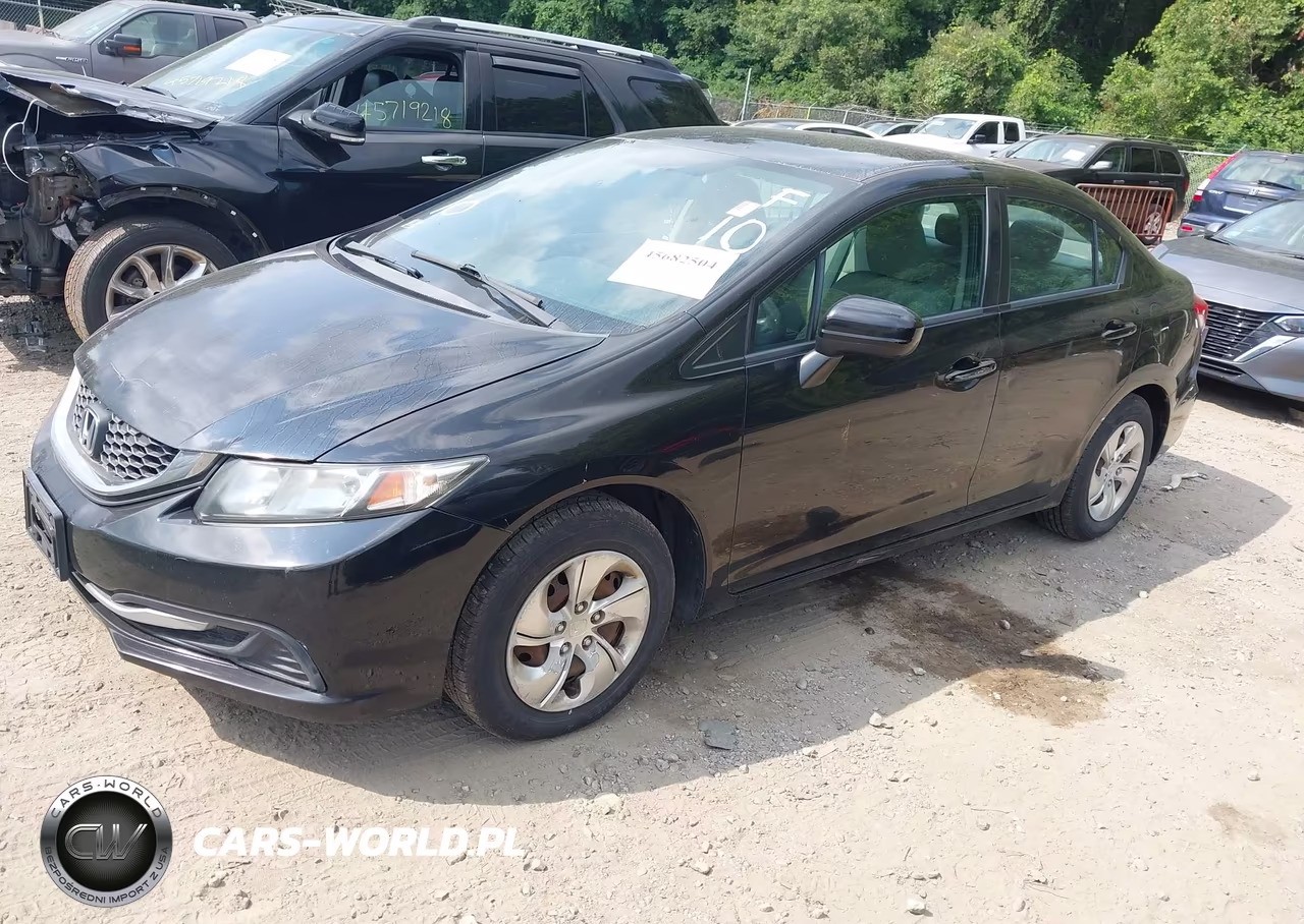 2014 Honda Civic Lx VIN:2HGFB2E51EH532768 - 2