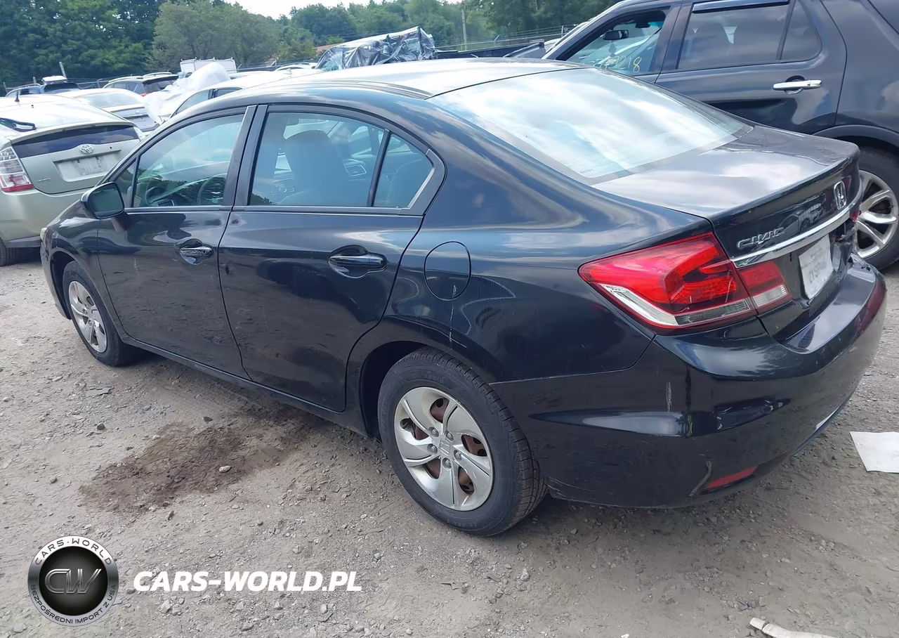 2014 Honda Civic Lx VIN:2HGFB2E51EH532768 - 3