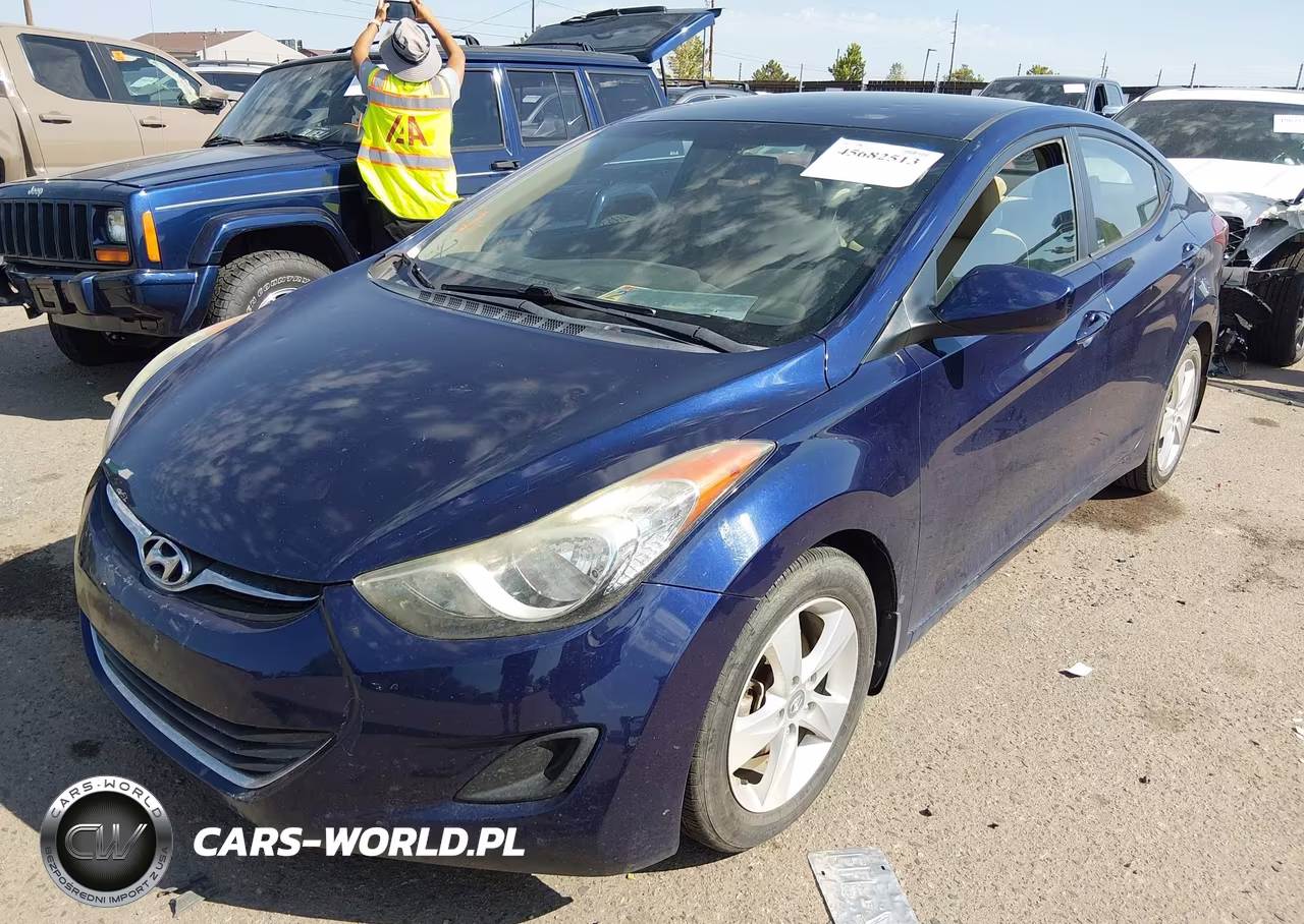 2013 Hyundai Elantra Gls VIN:5NPDH4AE1DH407085 - 2