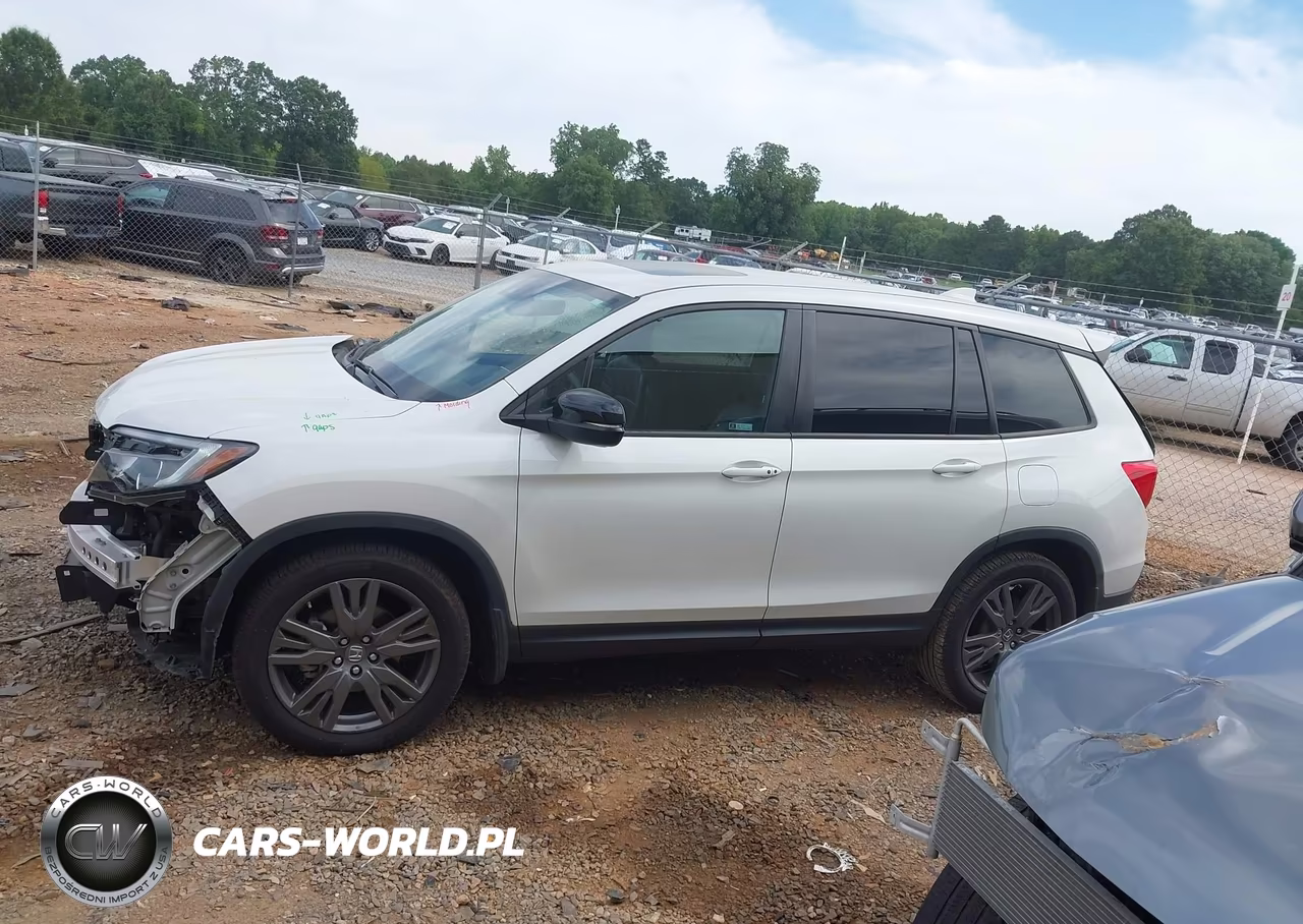 2021 Honda Passport 2Wd Ex-L VIN:5FNYF7H55MB012355 - 15