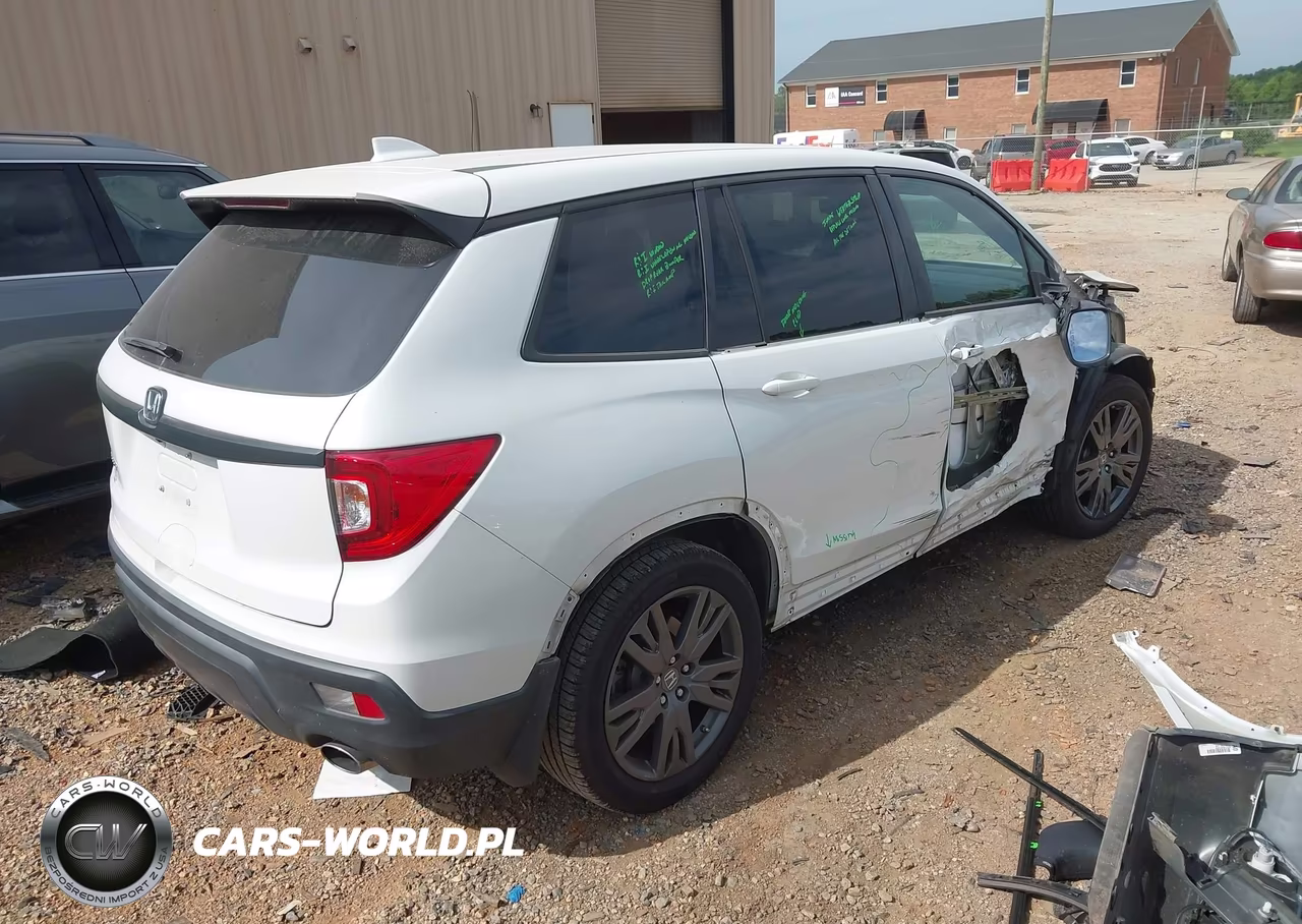 2021 Honda Passport 2Wd Ex-L VIN:5FNYF7H55MB012355 - 4