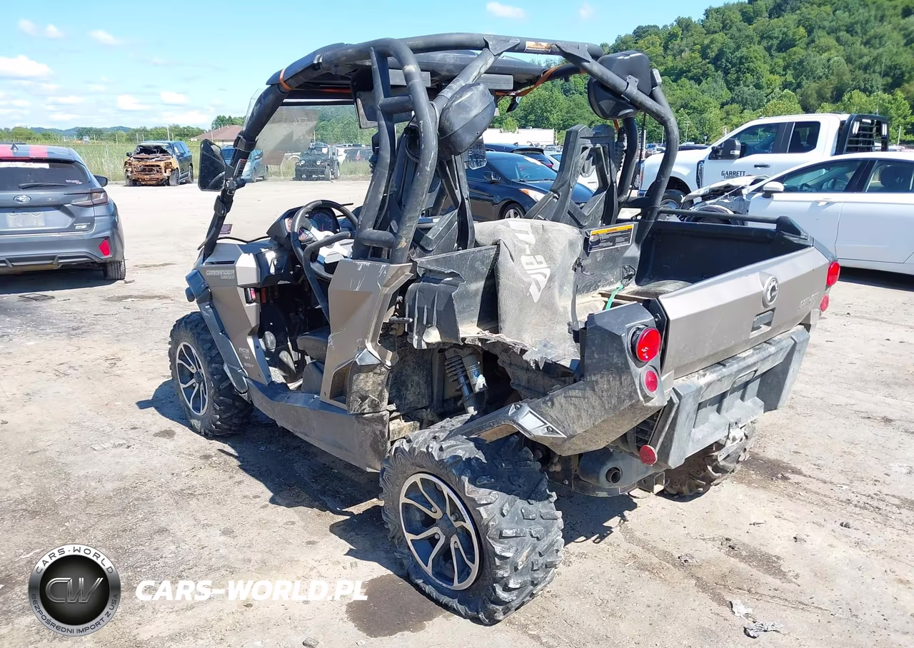 2015 Can-Am Commander 1000 Limited VIN:3JBKVAP27FJ000238 - 3