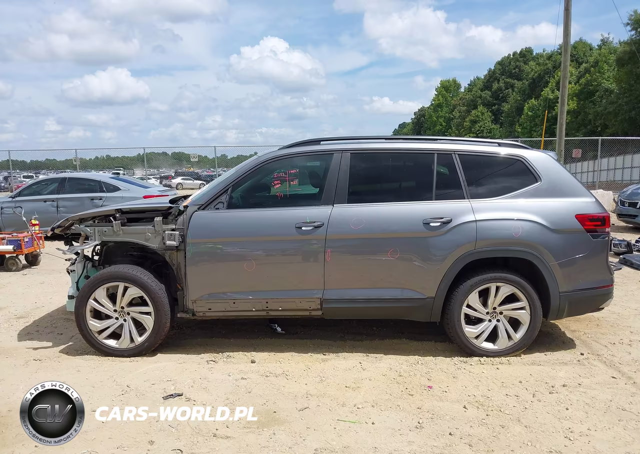 2021 Volkswagen Atlas 3.6L V6 Se W-Technology VIN:1V2JR2CA1MC517661 - 15
