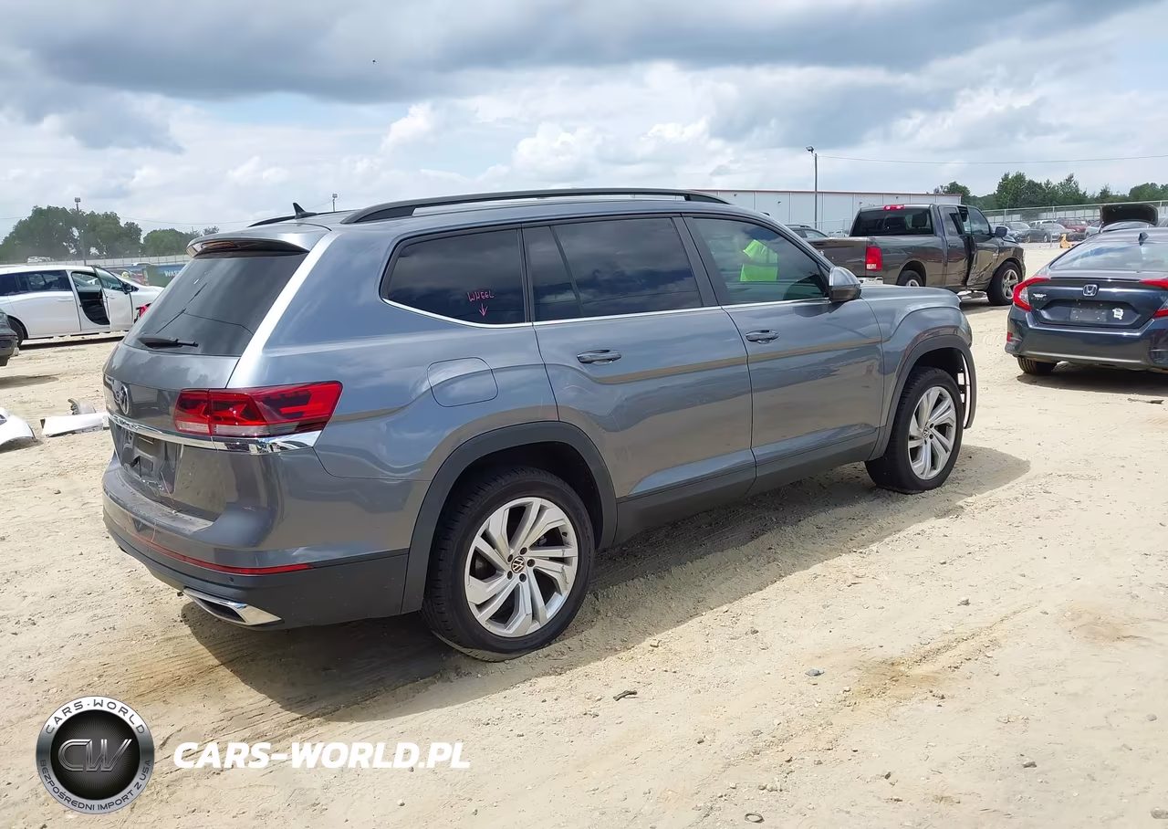 2021 Volkswagen Atlas 3.6L V6 Se W-Technology VIN:1V2JR2CA1MC517661 - 4