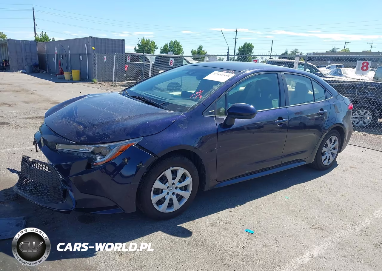 2020 Toyota Corolla Le VIN:JTDEPRAE0LJ025396 - 2