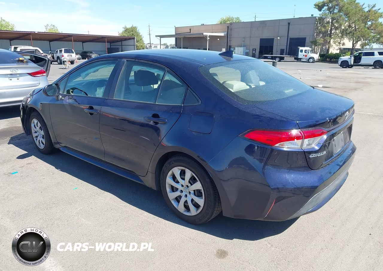 2020 Toyota Corolla Le VIN:JTDEPRAE0LJ025396 - 3