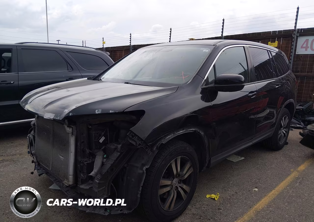 2016 Honda Pilot Ex-L VIN:5FNYF6H53GB068664 - 2