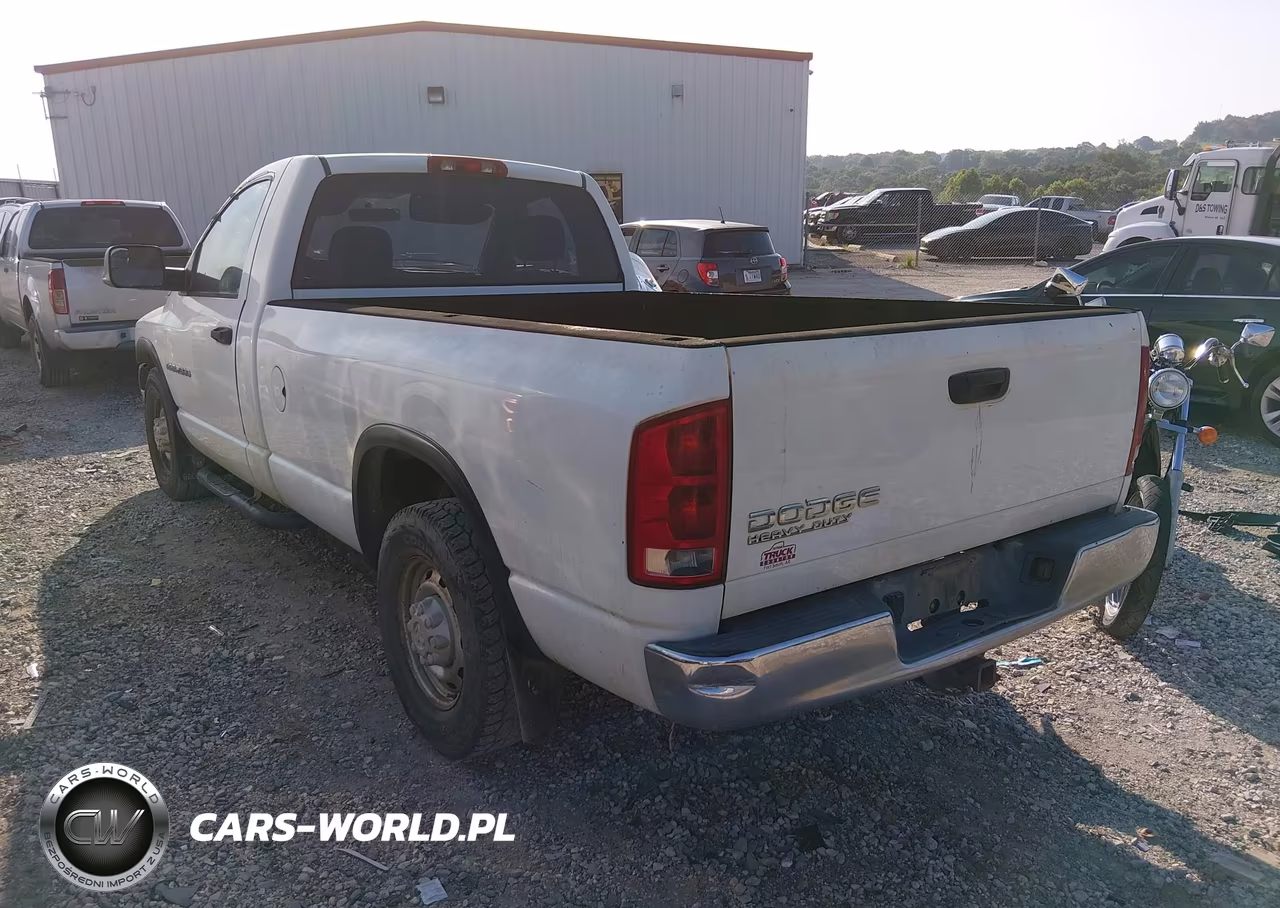 2003 Dodge Ram 2500 St VIN:3D7KA26693G802923 - 3