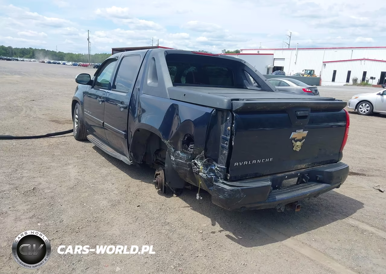 2009 Chevrolet Avalanche 1500 Ls VIN:3GNEC12J19G131110 - 3