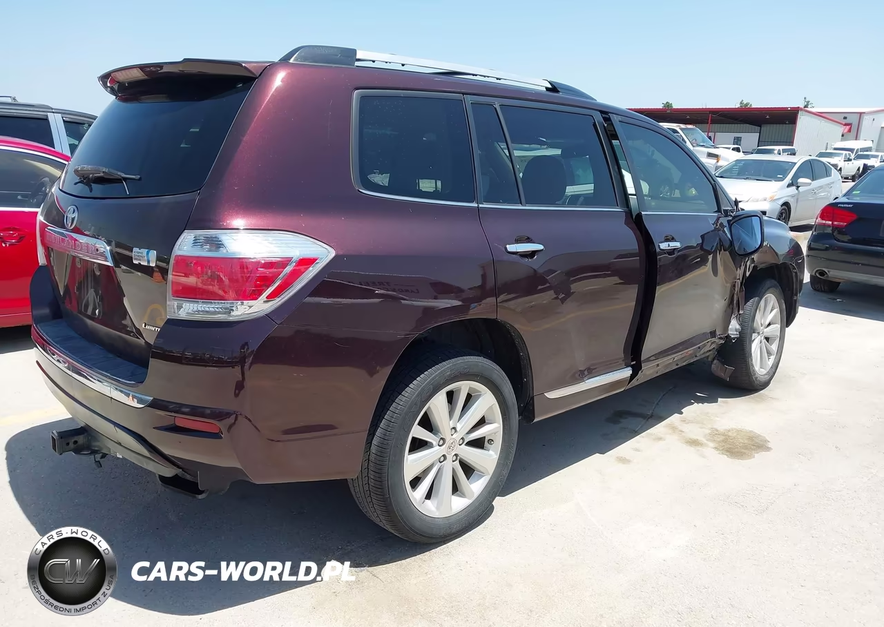 2012 Toyota Highlander Hybrid Limited V6 VIN:JTEDC3EH8C2009154 - 4