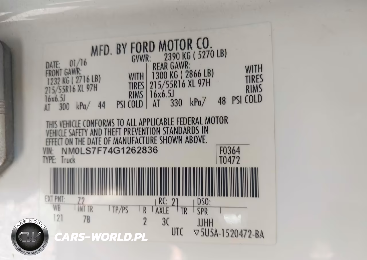 2016 Ford Transit Connect Xlt VIN:NM0LS7F74G1262836 - 9