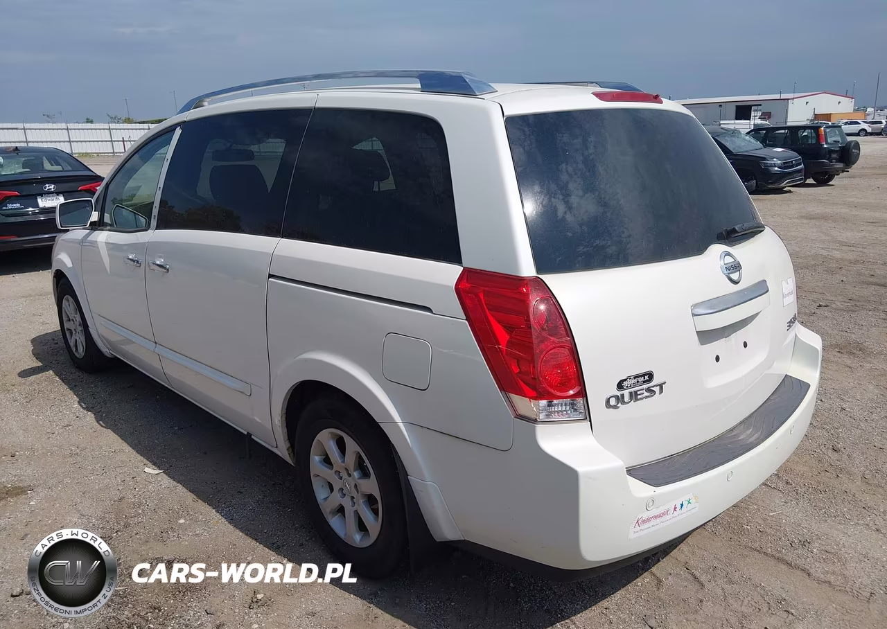 2007 Nissan Quest 3.5 Sl VIN:5N1BV28U67N132959 - 3