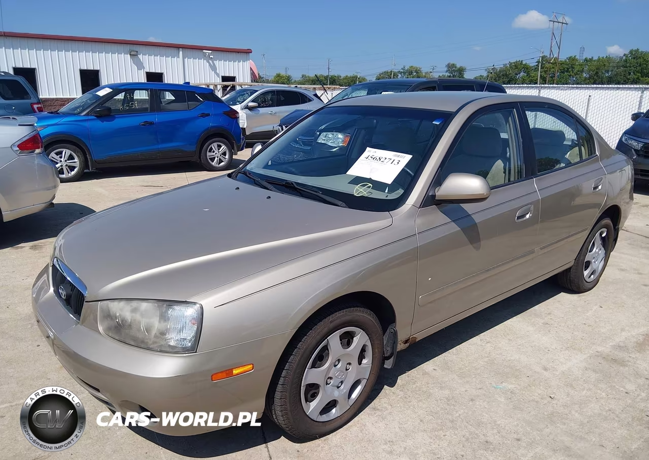 2002 Hyundai Elantra Gls VIN:KMHDN45D22U334088 - 2