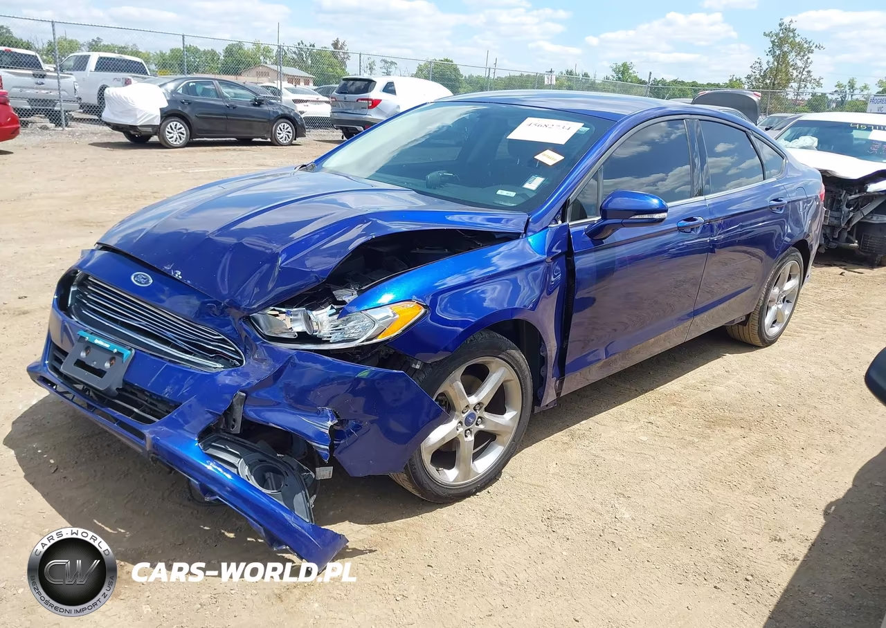 2013 Ford Fusion Se VIN:3FA6P0HR8DR146263 - 2