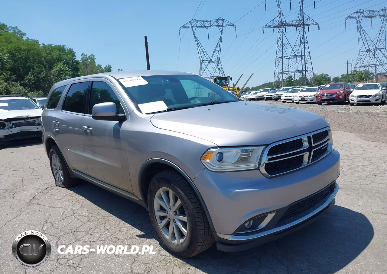 2017 Dodge Durango Sxt Awd VIN:1C4RDJAG6HC606457 - 1