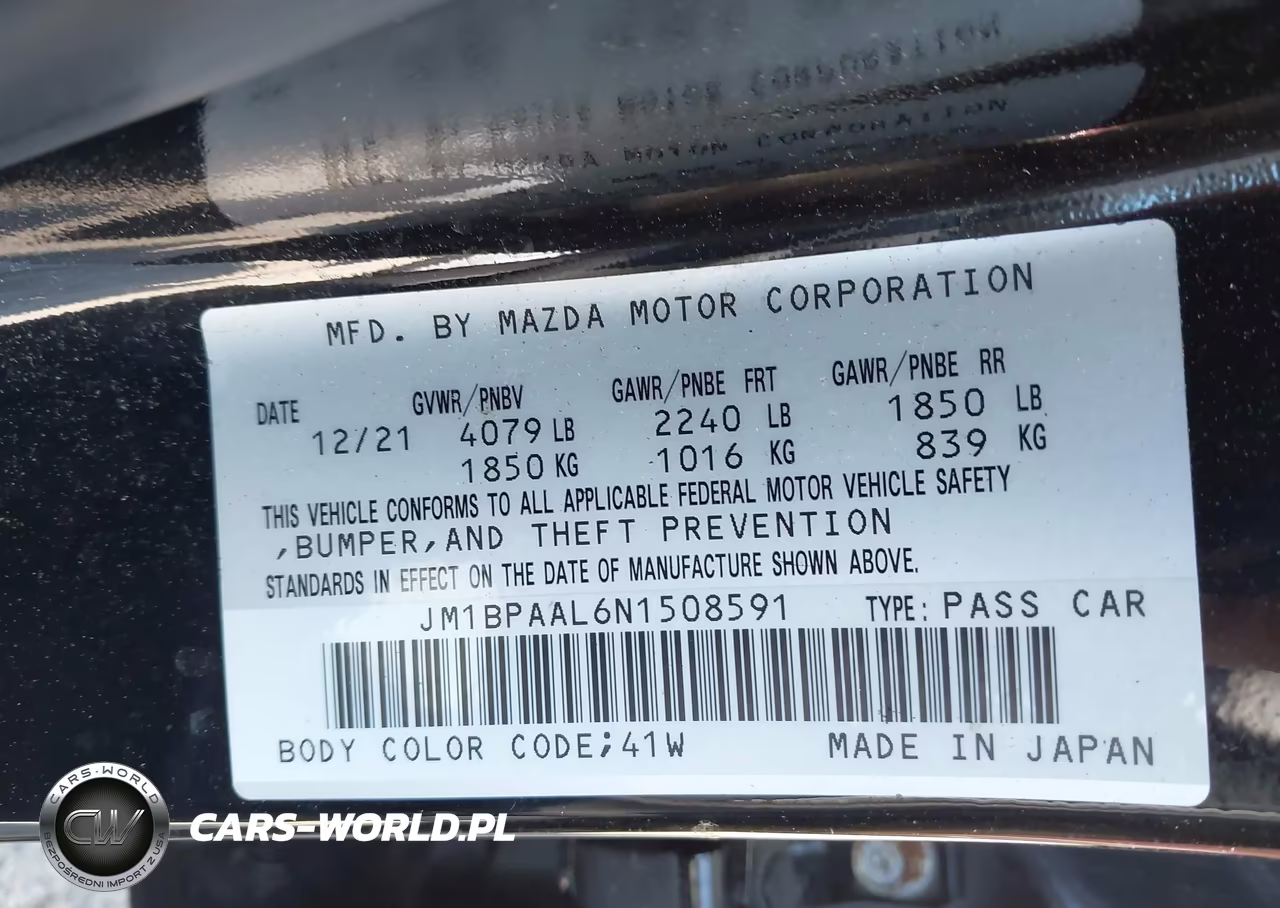 2022 Mazda Mazda3 2.5 S VIN:JM1BPAAL6N1508591 - 9