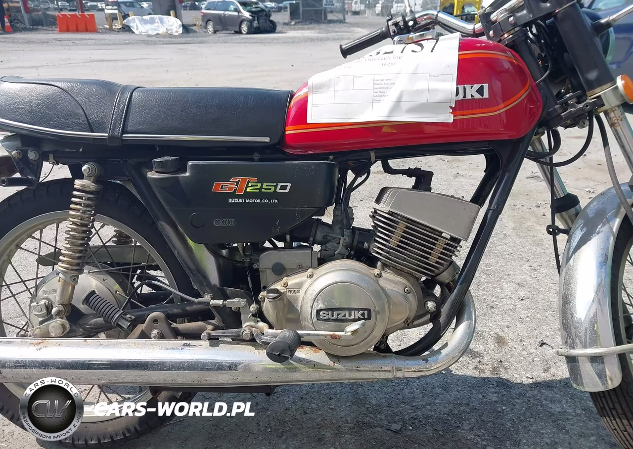 1977 Suzuki Gs250 VIN:GT250100606 - 8