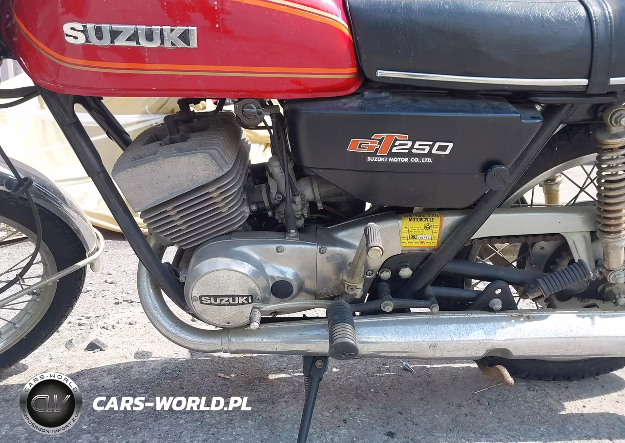 1977 Suzuki Gs250 VIN:GT250100606 - 9