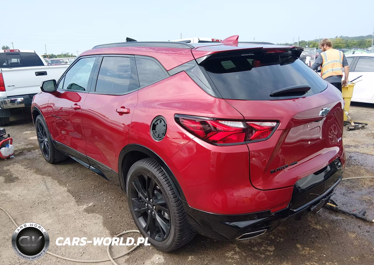 2021 Chevrolet Blazer Awd Rs VIN:3GNKBKRSXMS519422 - 3