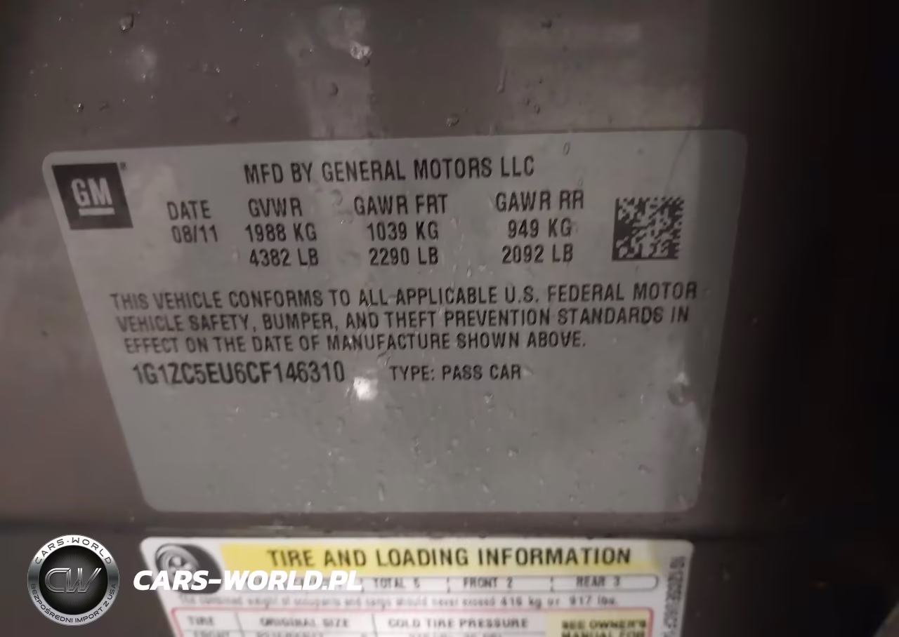 2012 Chevrolet Malibu 1Lt VIN:1G1ZC5EU6CF146310 - 9