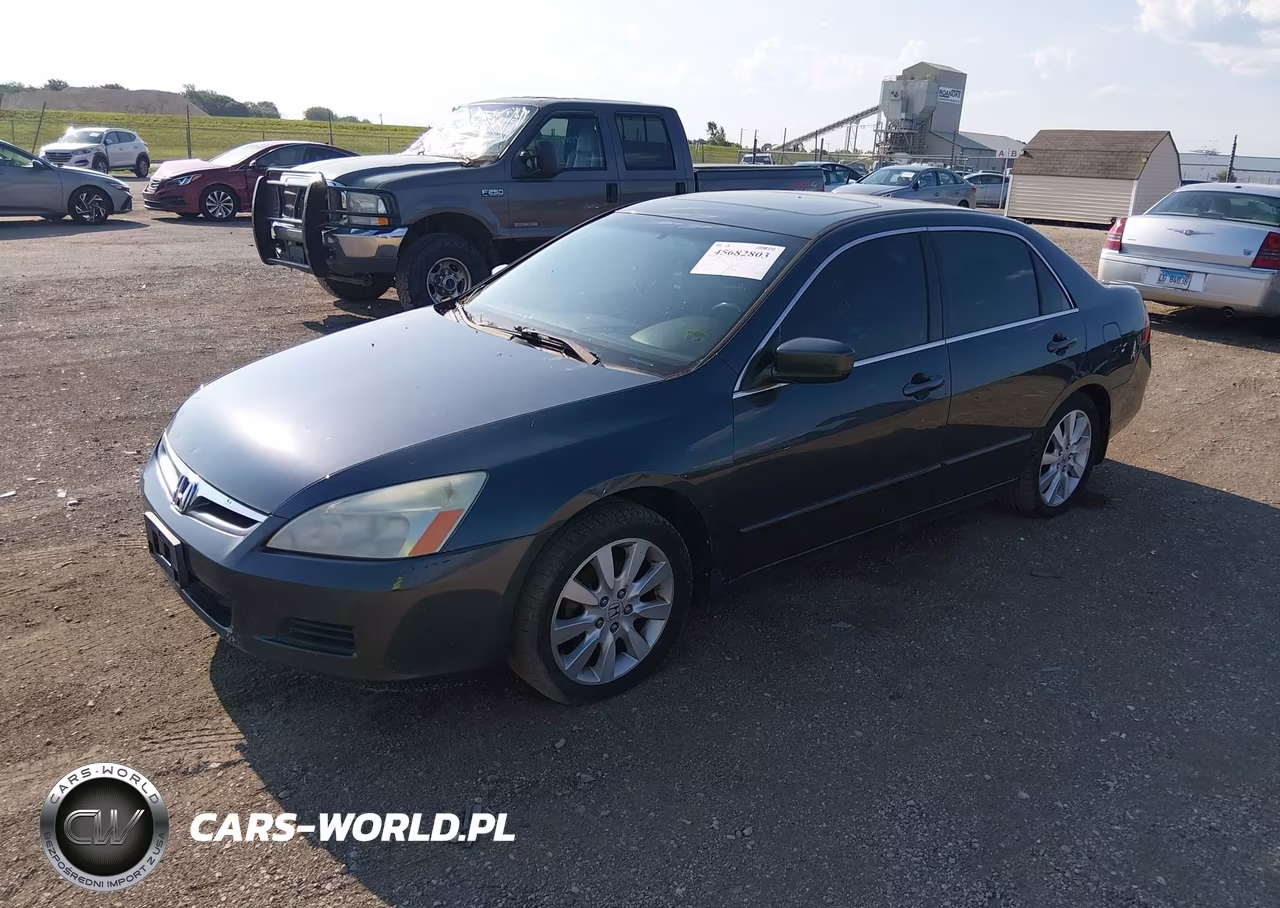 2007 Honda Accord 3.0 Ex VIN:1HGCM66597A062297 - 2
