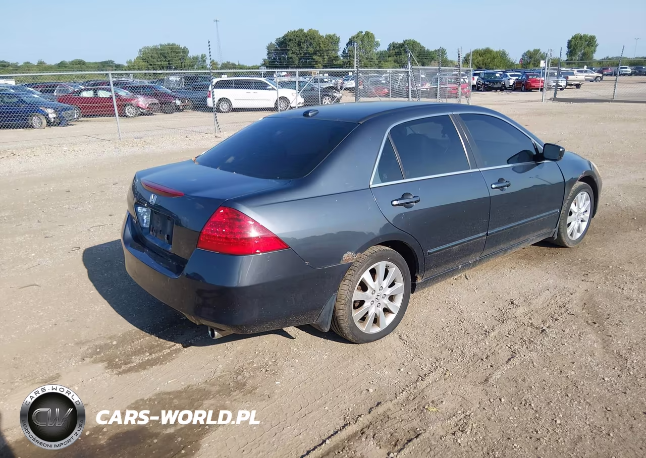 2007 Honda Accord 3.0 Ex VIN:1HGCM66597A062297 - 4