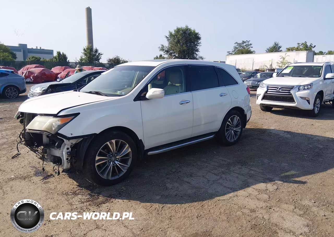 2010 Acura Mdx 3.7L (A6) VIN:2HNYD2H2XAH528130 - 2