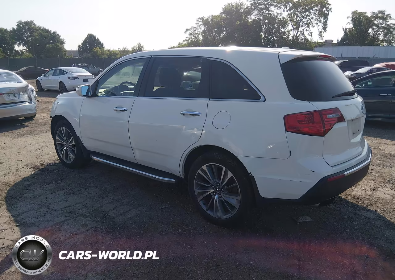 2010 Acura Mdx 3.7L (A6) VIN:2HNYD2H2XAH528130 - 3