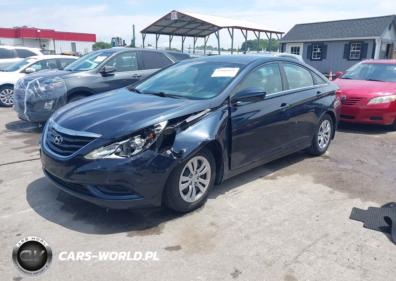 2012 Hyundai Sonata Gls VIN:5NPEB4AC2CH341018 - 2