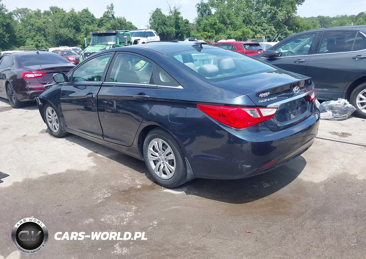 2012 Hyundai Sonata Gls VIN:5NPEB4AC2CH341018 - 3