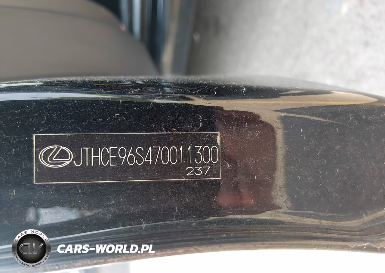 2007 Lexus Gs 350 VIN:JTHCE96S470011300 - 9