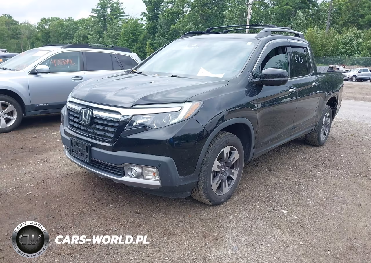 2019 Honda Ridgeline Rtl-E VIN:5FPYK3F77KB009664 - 2