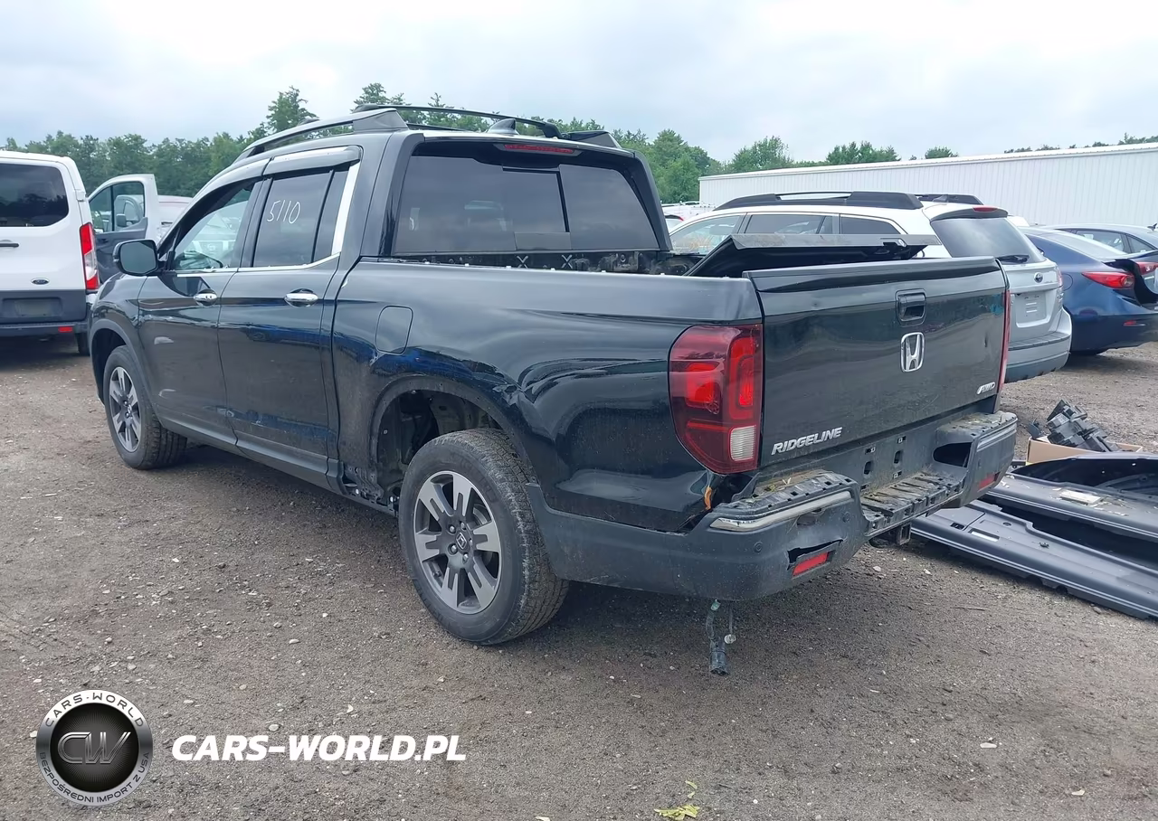 2019 Honda Ridgeline Rtl-E VIN:5FPYK3F77KB009664 - 3