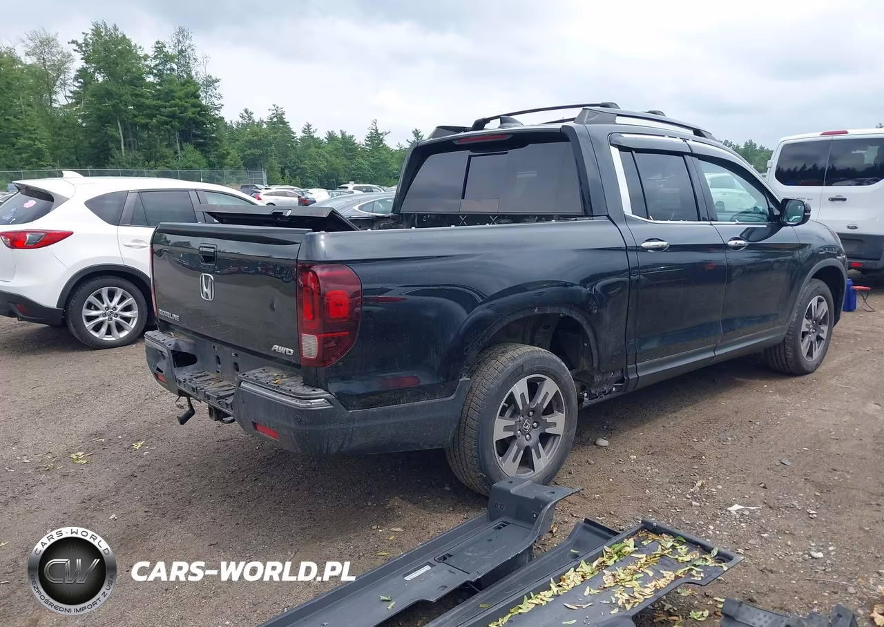 2019 Honda Ridgeline Rtl-E VIN:5FPYK3F77KB009664 - 4