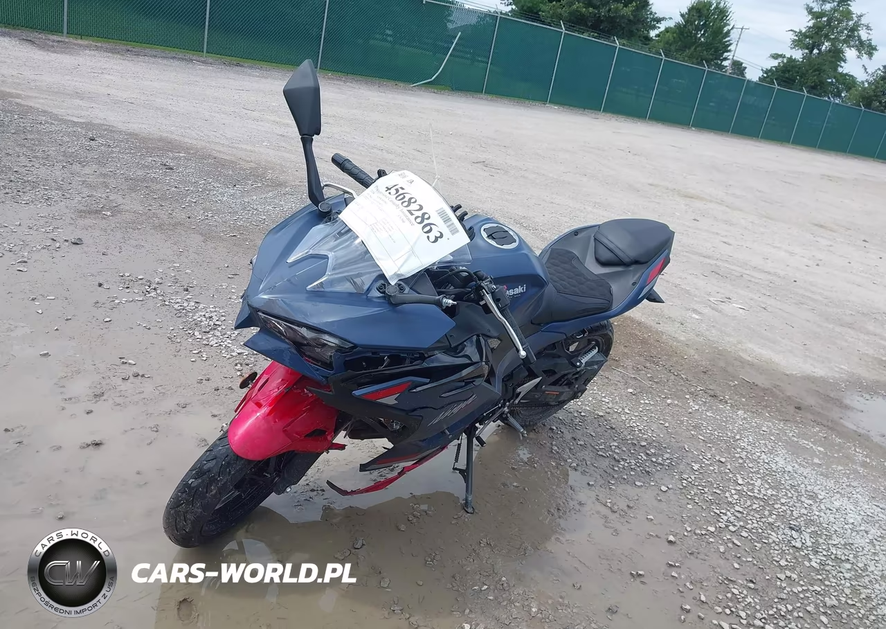 2026 Kawasaki Ex500 VIN:ML5EXGG16TDA82318 - 2