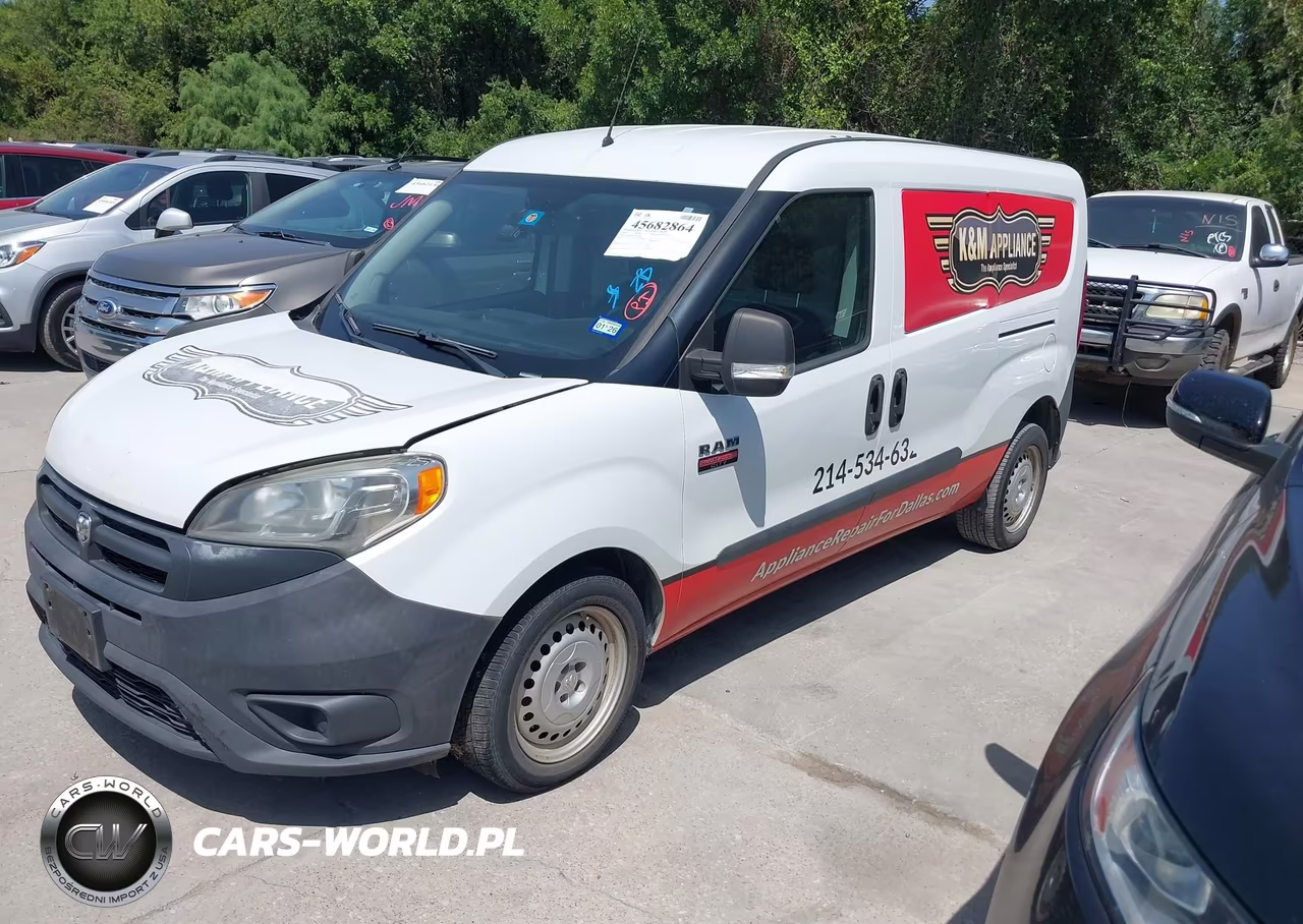 2017 Ram Promaster City Tradesman VIN:ZFBERFAB9H6D62602 - 2