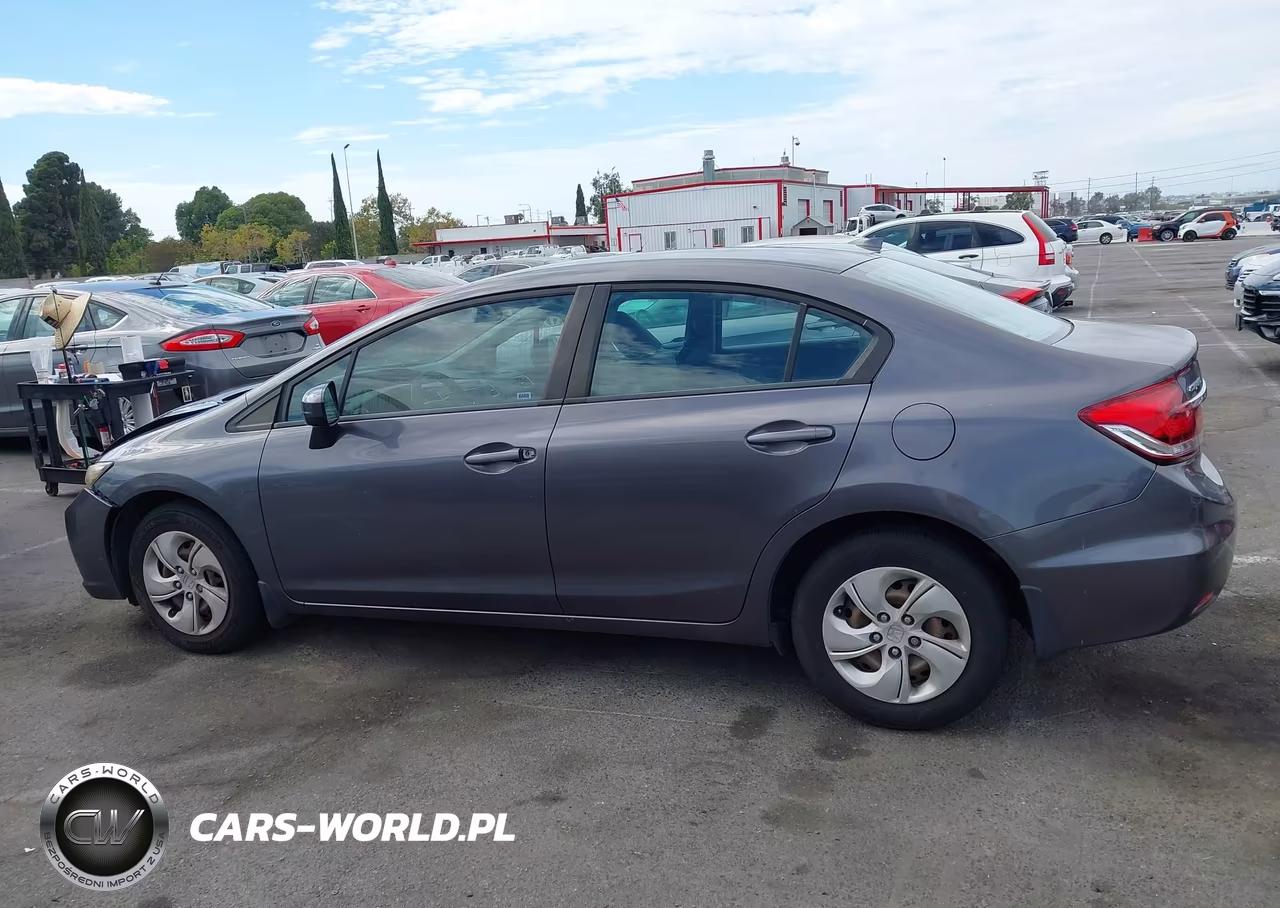 2015 Honda Civic Lx VIN:19XFB2F51FE266517 - 14