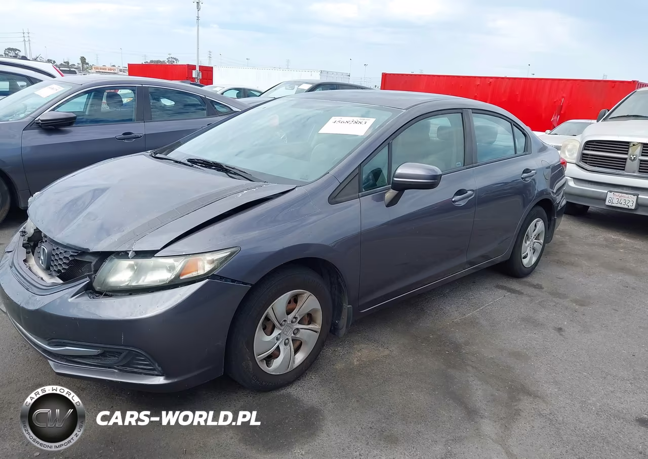 2015 Honda Civic Lx VIN:19XFB2F51FE266517 - 2