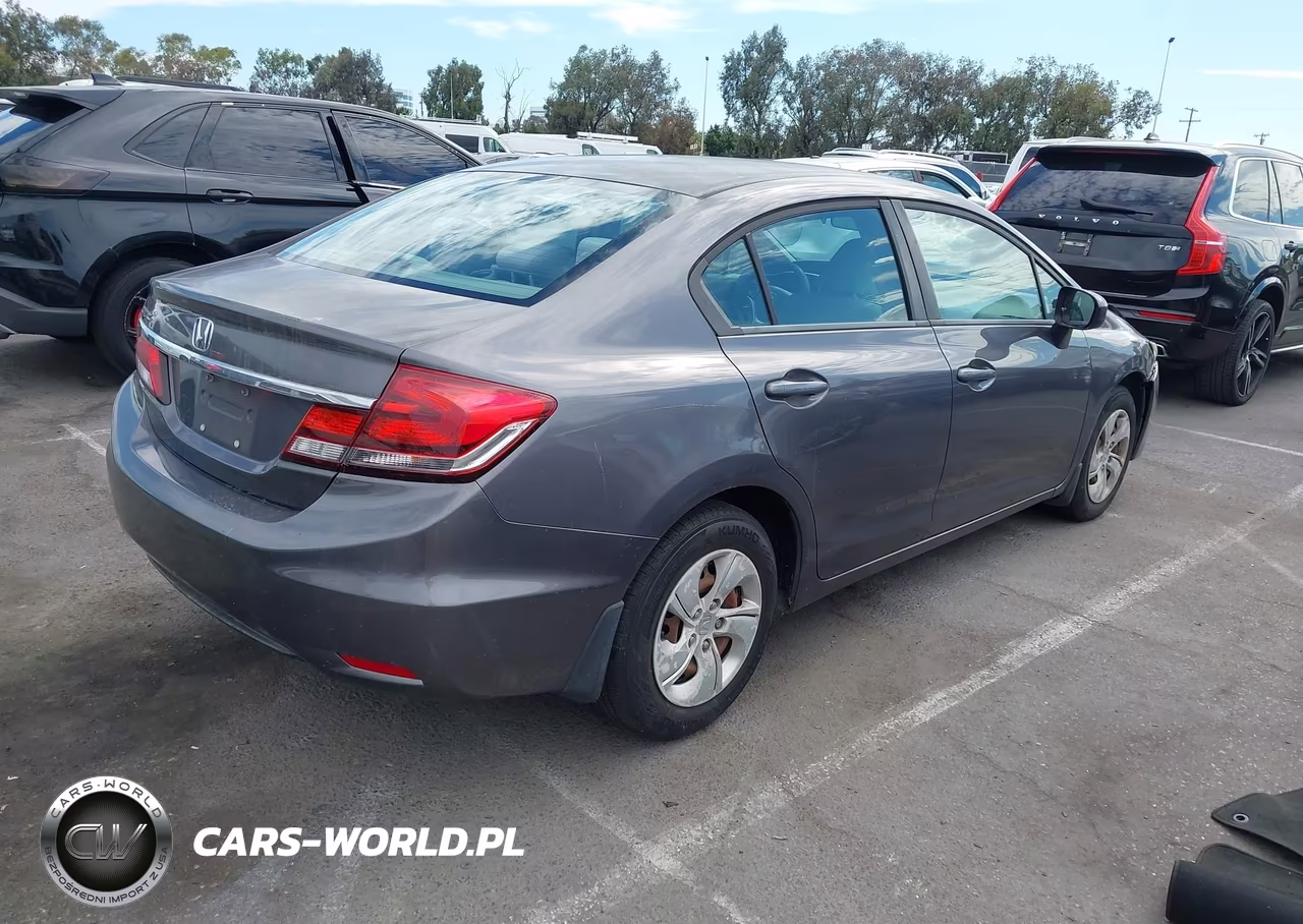 2015 Honda Civic Lx VIN:19XFB2F51FE266517 - 4