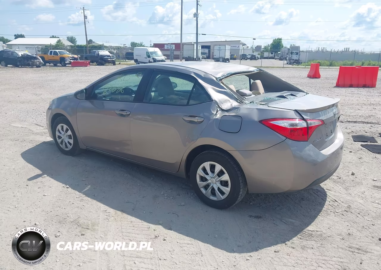 2014 Toyota Corolla Le Eco VIN:5YFBPRHE0EP091292 - 3