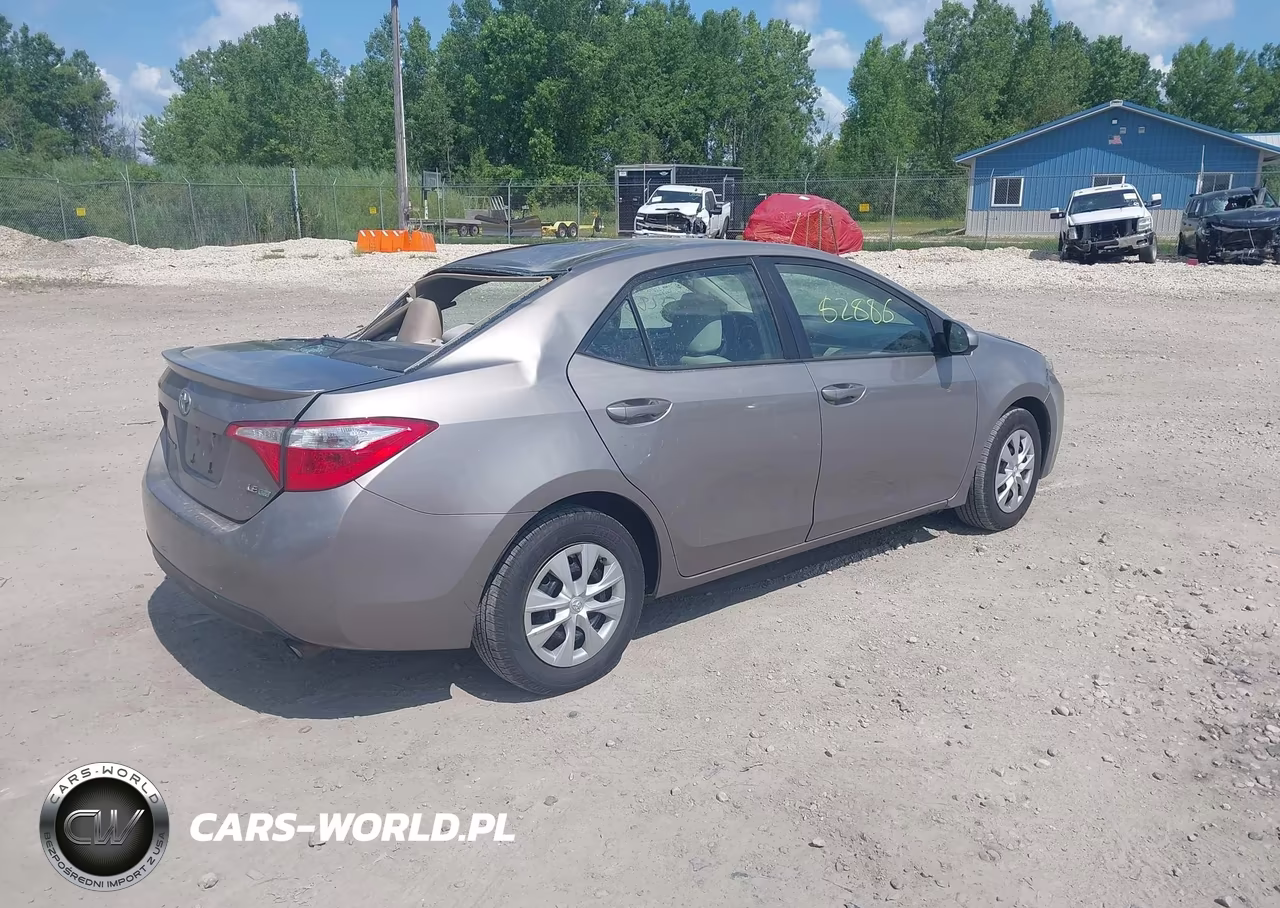 2014 Toyota Corolla Le Eco VIN:5YFBPRHE0EP091292 - 4