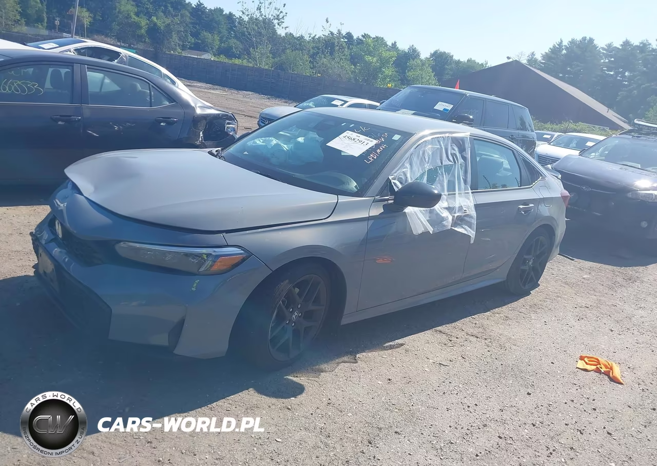 2025 Honda Civic Sport VIN:2HGFE2F51SH590915 - 14