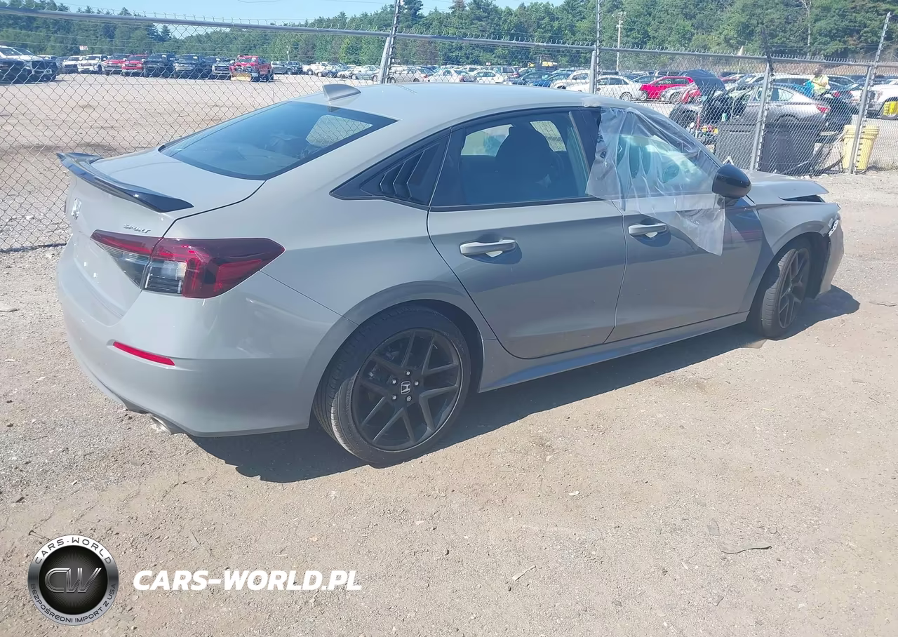 2025 Honda Civic Sport VIN:2HGFE2F51SH590915 - 4