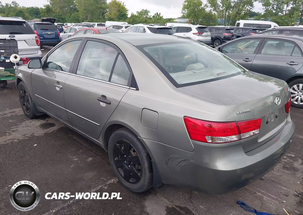2007 Hyundai Sonata VIN:5NPET46C17H231184 - 3
