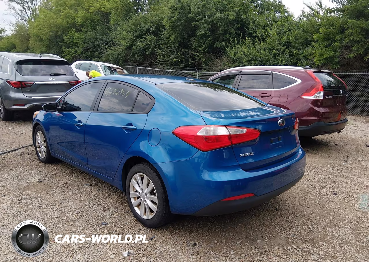 2014 Kia Forte Lx VIN:KNAFX4A67E5223787 - 3