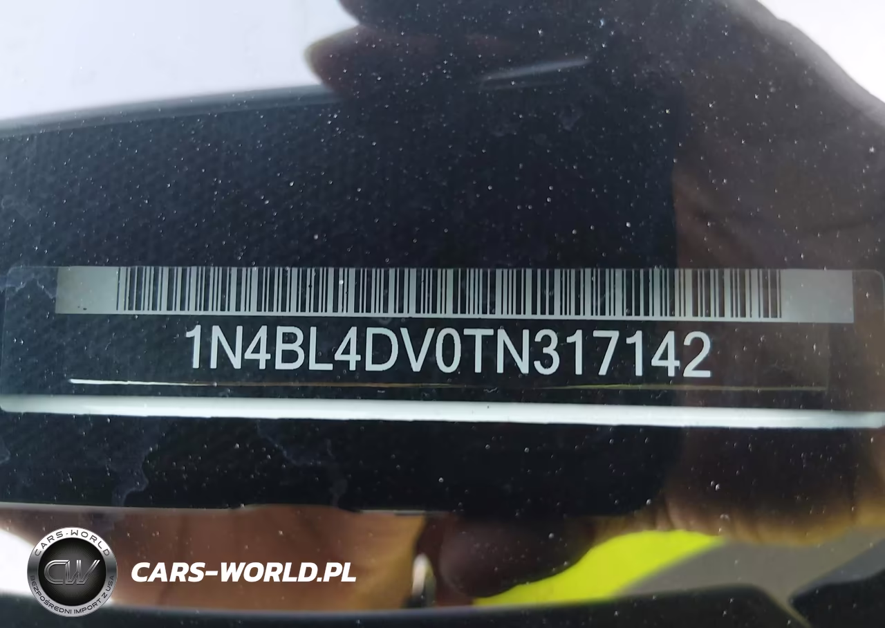 2026 Nissan Altima Sv Fwd VIN:1N4BL4DV0TN317142 - 9