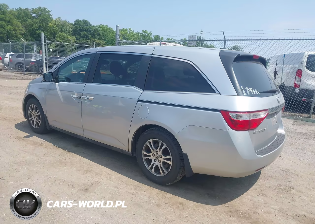 2011 Honda Odyssey Ex-L VIN:5FNRL5H64BB044964 - 3
