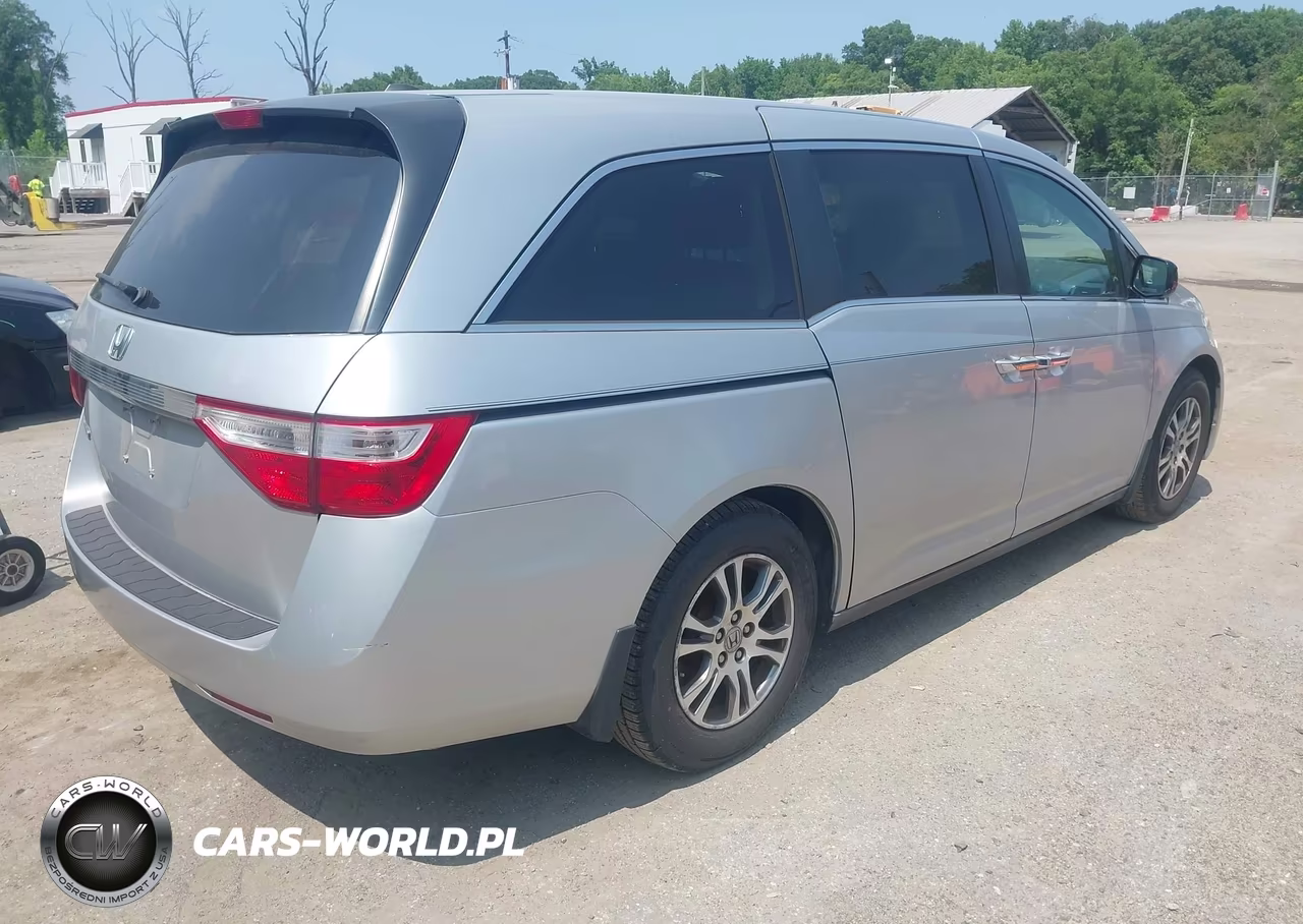 2011 Honda Odyssey Ex-L VIN:5FNRL5H64BB044964 - 4