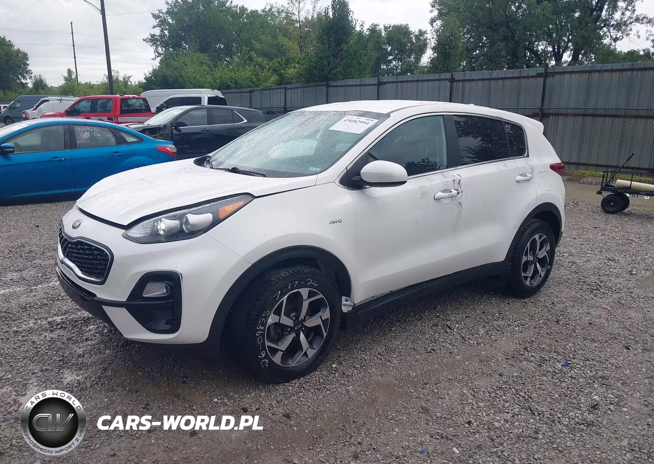 2022 Kia Sportage Lx VIN:KNDPMCAC3N7016737 - 2